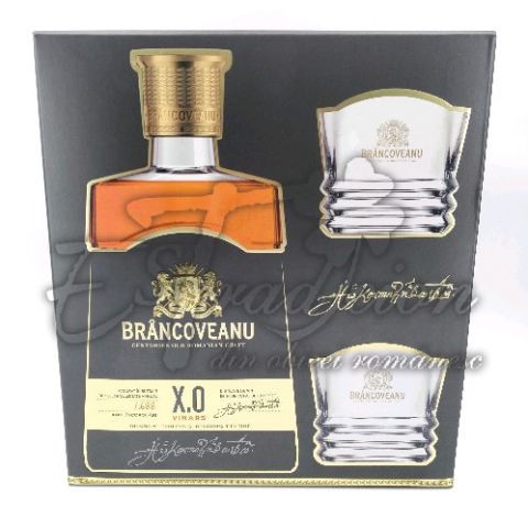 BRANCOVEANU XO VINARS +2 PAHARE 40% 6x700ml