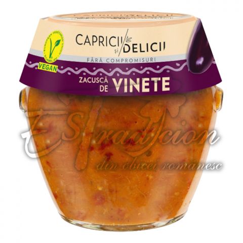 CAPRICII SI DELICII ZACUSCA DE VINETE 6x550g