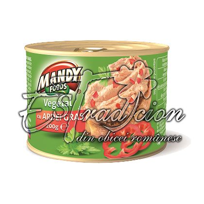 MANDY PATE VEGETAL CU ARDEI GRAS 6x200g