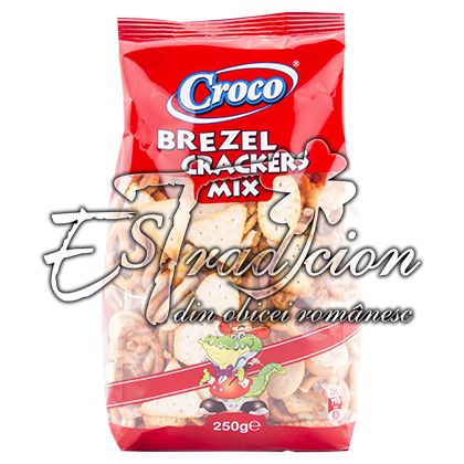 CROCO MIX BREZEL CRACKERS 12x250g