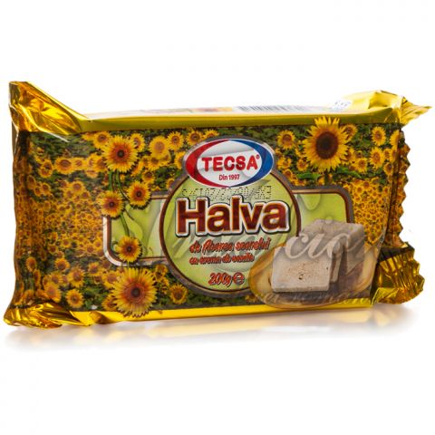 TECSA HALVA DE FLOAREA SOARELUI VANILIE 20x200g
