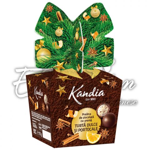 KANDIA PRALINE TURTA DULCE SI PORTOCALE 24x110g