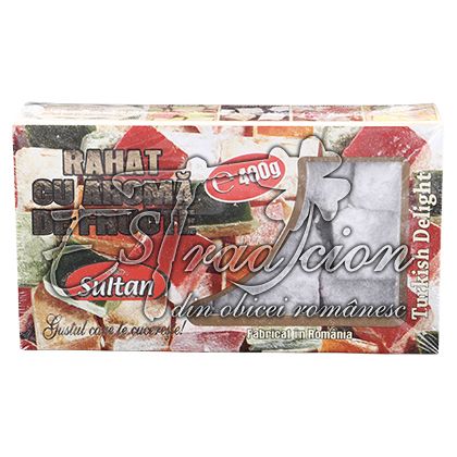 SULTAN RAHAT CU AROMA DE FRUCTE 12x400g