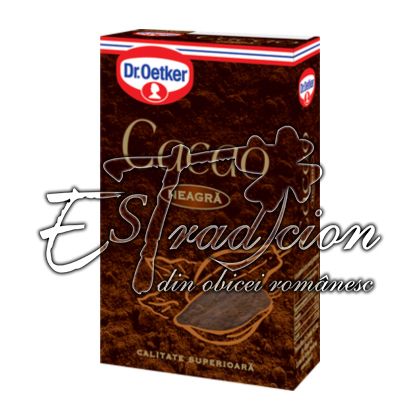 DR.OETKER CACAO NEAGRA 18x100g