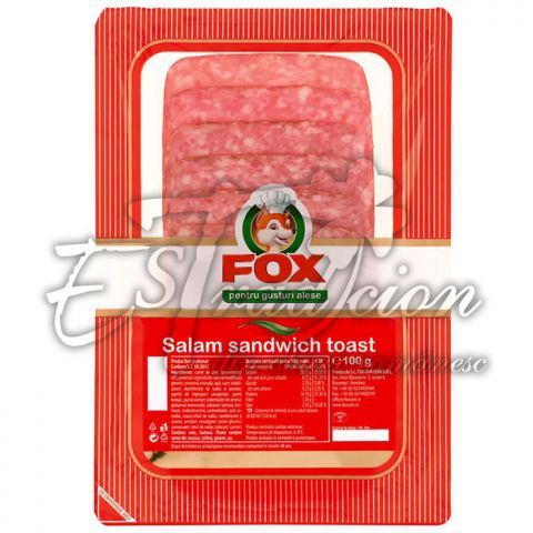 FOX SALAM SANDWICH TOAST FELIAT 10x100g