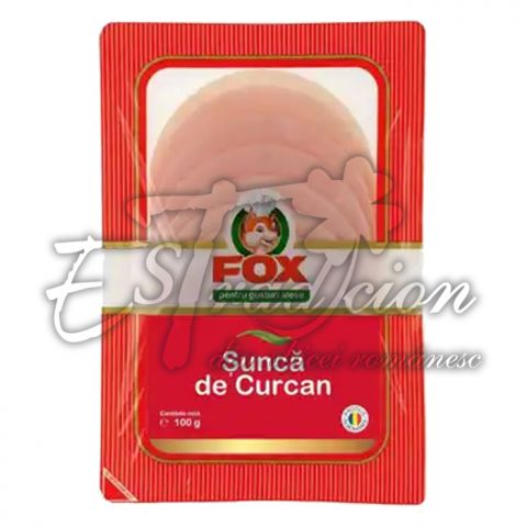 FOX SUNCA DE CURCAN FELIATA 10x100g