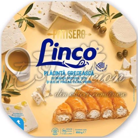 LINCO PLACINTA GRECEASCA CU BRANZA SPIRALA 6x850g